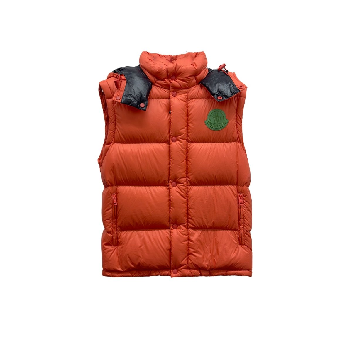 Moncler CYCLONE Orange Down Jacket - SHENGLI ROAD MARKET