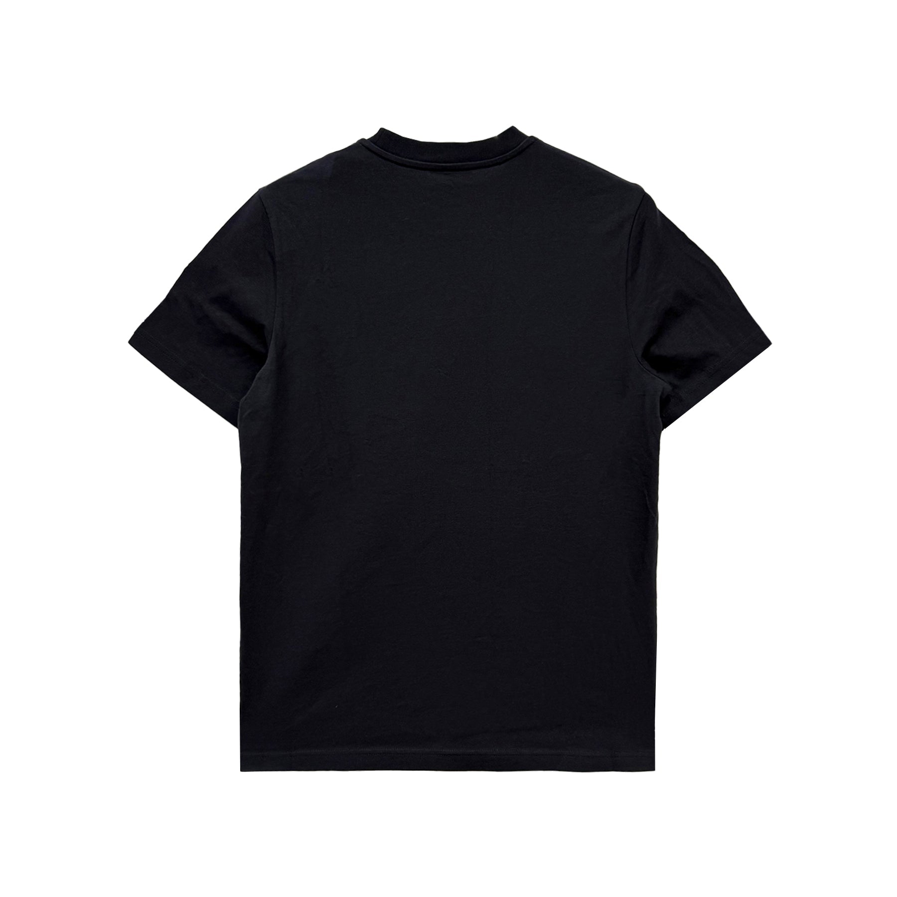 Moncler Embroidered Logo Blue Short Sleeve T-shirt Tee - SRM
