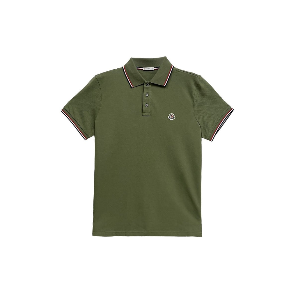 Moncler Green Patch Logo Polo - SRM – SHENGLI ROAD MARKET