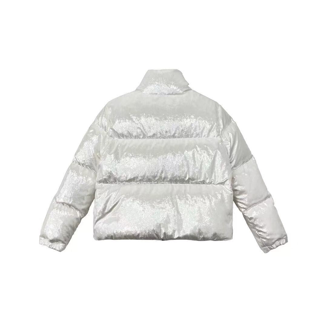 最終価格　MONCLER ホワイトフリルジャケット　6anni 116cm Moncler Rimac White Down Jacket - SRM – SHENGLI ROAD MARKET