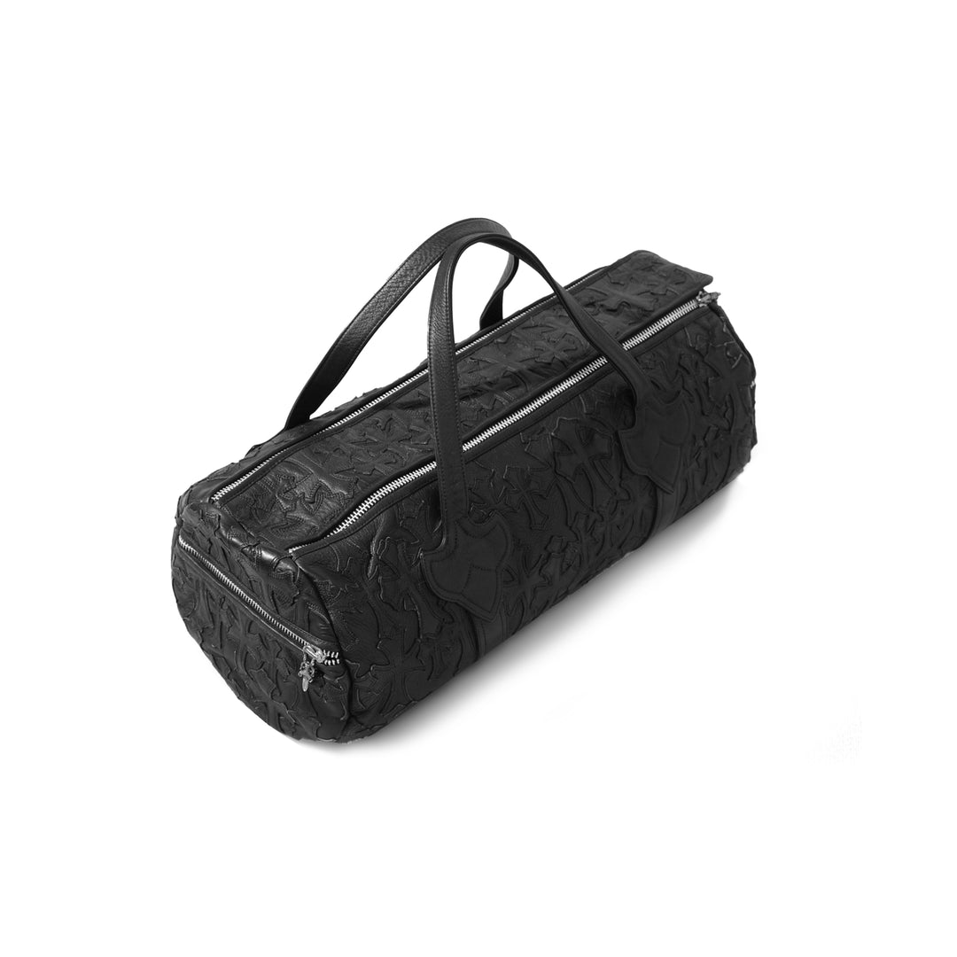 Chrome Hearts Cross Flooded Leather Patch Large Duffle Bag