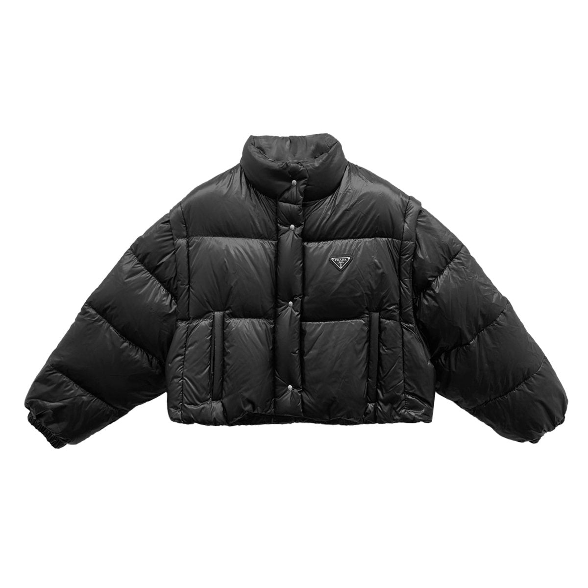 Prada MILANO Black Short Down Jacket - SHENGLI ROAD MARKET