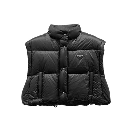 Prada MILANO Black Short Down Jacket - SHENGLI ROAD MARKET