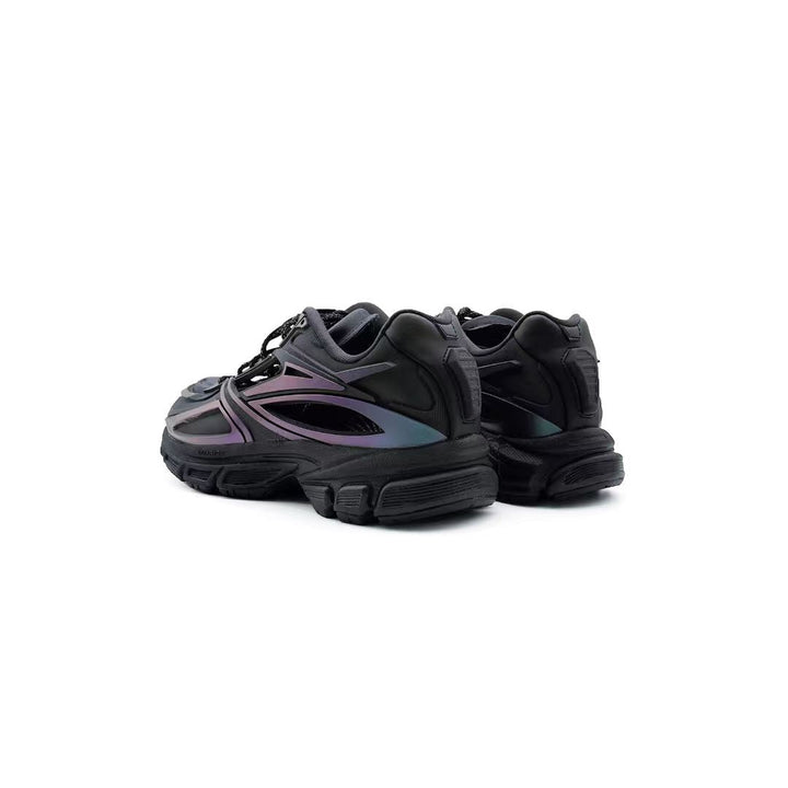 Reebok Black Tran Premier Road Modern Cut Out Sneakers - SHENGLI ROAD MARKET