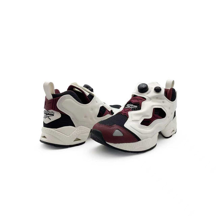 Reebok White A Kaki Instapump Fury 95 Sneakers - SHENGLI ROAD MARKET