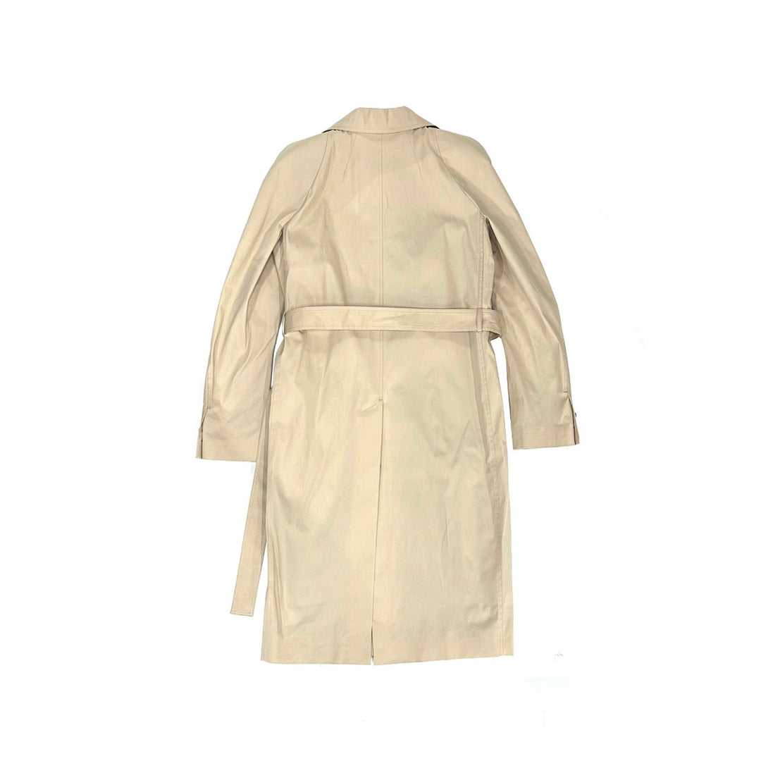 RICK OWENS Beige Temple Trench - SHENGLI ROAD MARKET