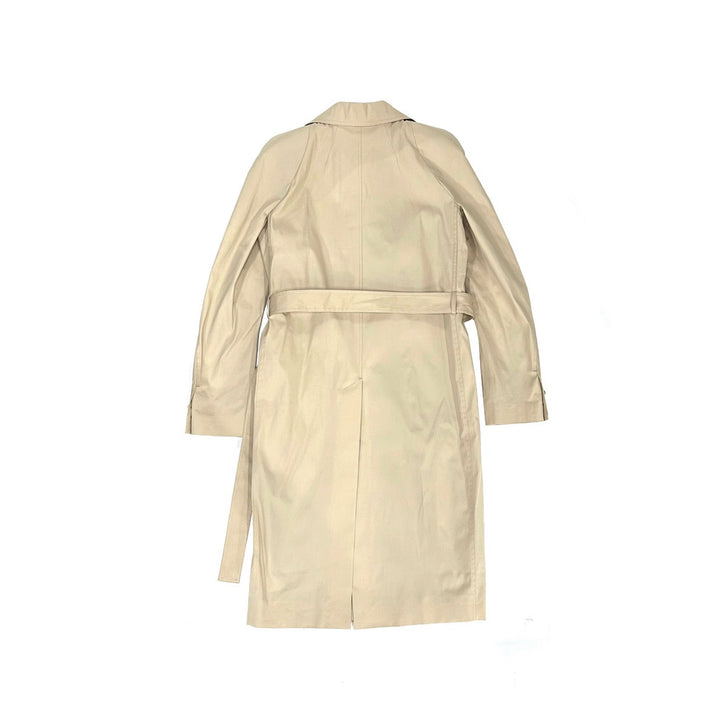 RICK OWENS Beige Temple Trench - SHENGLI ROAD MARKET