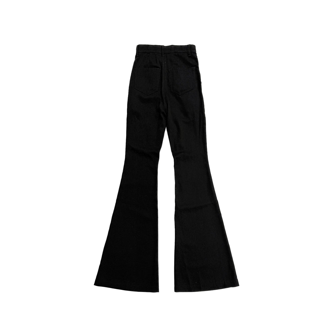 RICK OWENS Black Bolan Bootcut - SHENGLI ROAD MARKET