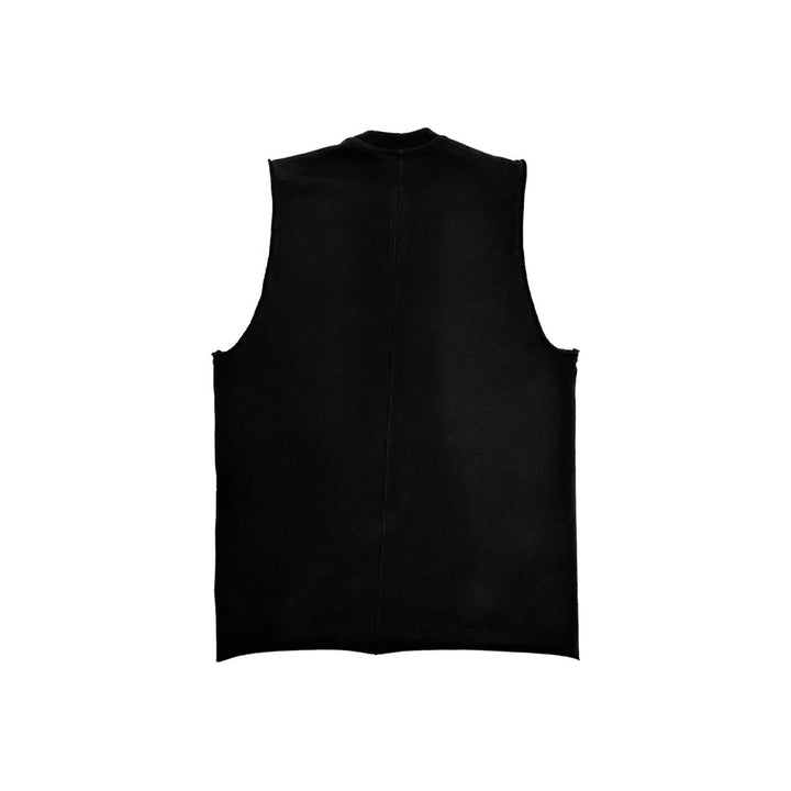 RICK OWENS Black Knit Top - SHENGLI ROAD MARKET