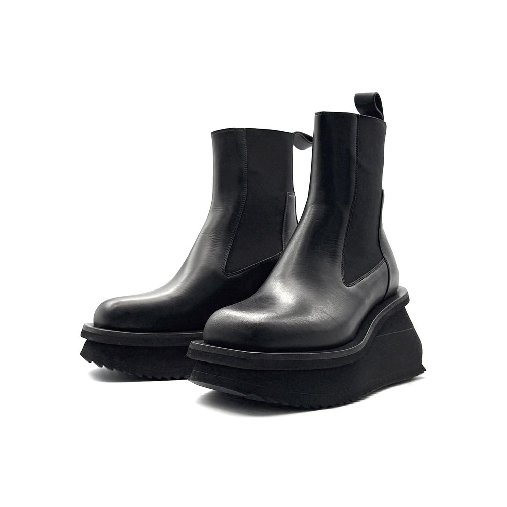 RICK OWENS Black Low Factory Beatle - SHENGLI ROAD MARKET