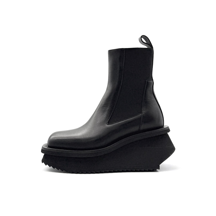 RICK OWENS Black Low Factory Beatle - SHENGLI ROAD MARKET