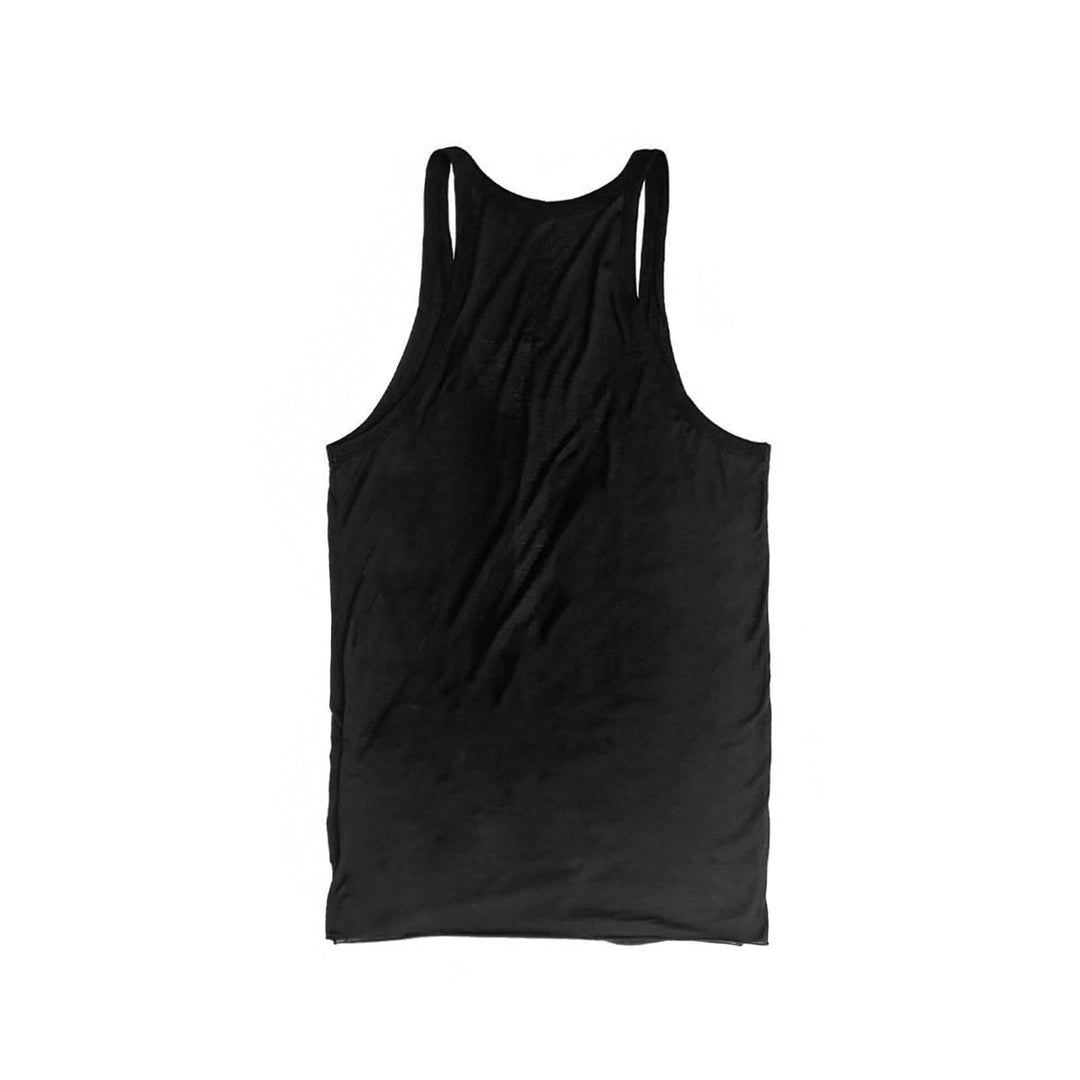 RICK OWENS Black Temple Open Pony Tank - SHENGLI ROAD MARKET