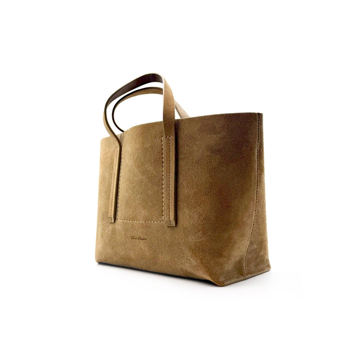 RICK OWENS Brown Mini Shopper - SHENGLI ROAD MARKET