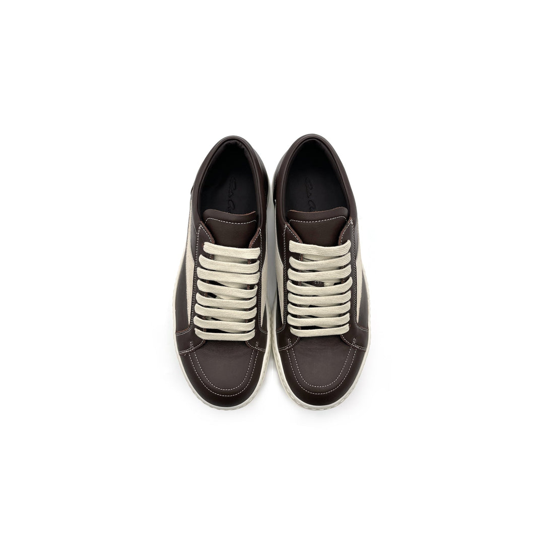 RICK OWENS Brown Vintage Sneaks - SHENGLI ROAD MARKET