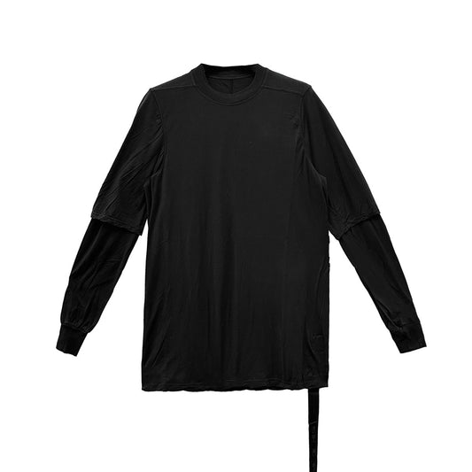 RICK OWENS DRKSHDW Black Hustler T-Shirt Black - SHENGLI ROAD MARKET