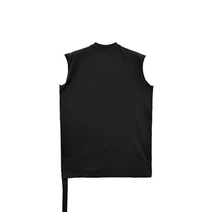 RICK OWENS DRKSHDW Black T-shirt 'TARP' - SHENGLI ROAD MARKET