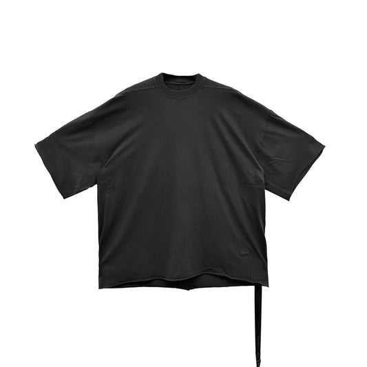 RICK OWENS DRKSHDW Black Tommy T-shirt Medium Weight Cotton Jersey - SHENGLI ROAD MARKET