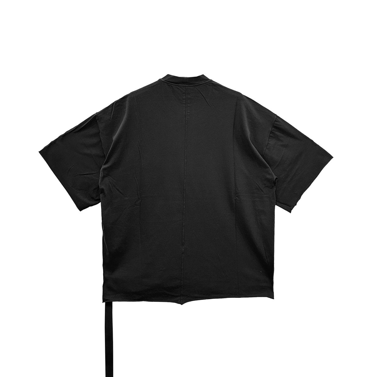 RICK OWENS DRKSHDW Black Tommy T-shirt Medium Weight Cotton Jersey - SHENGLI ROAD MARKET