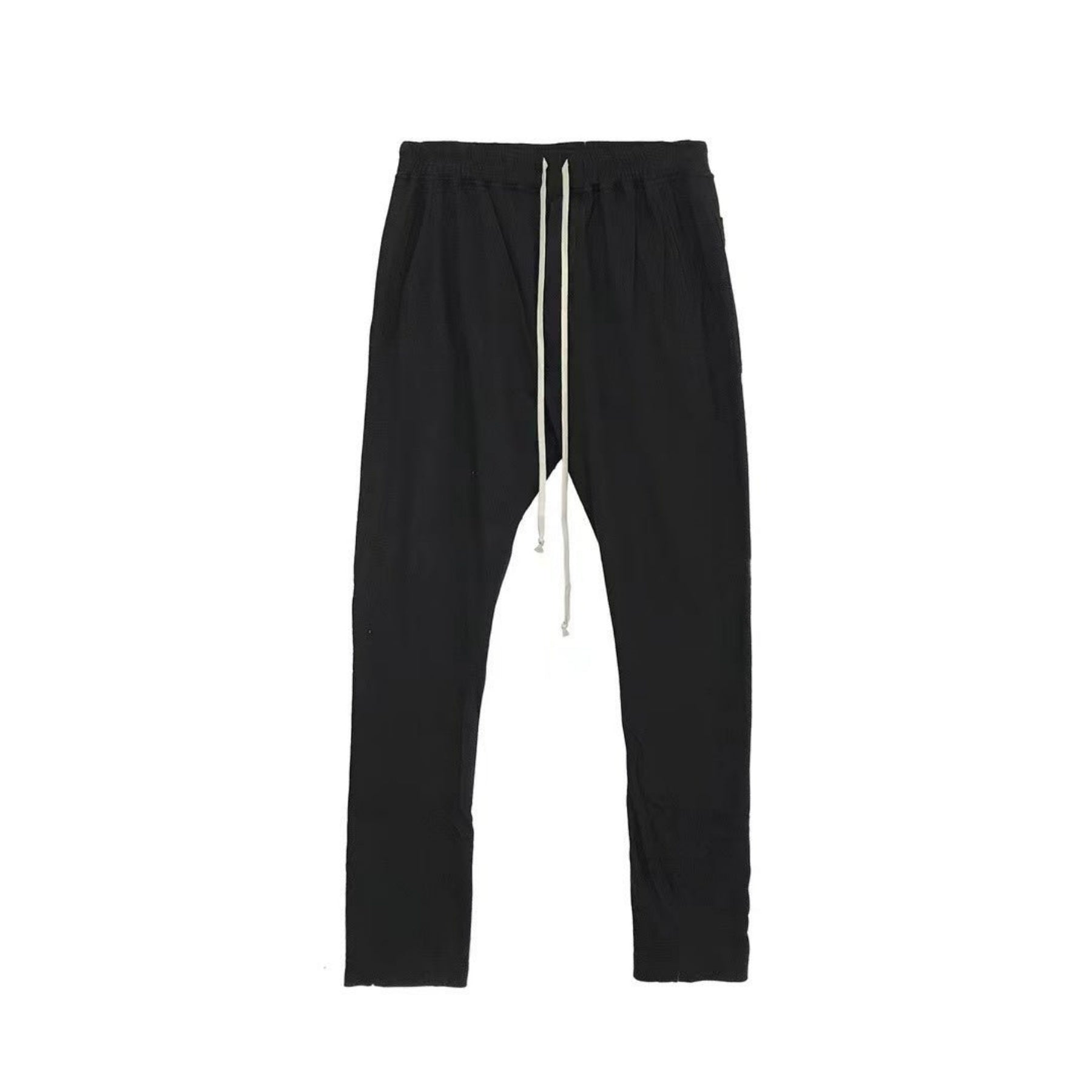 RICK OWENS DRKSHDW Men's Berlin Drawstring Black Pants RN - SRM