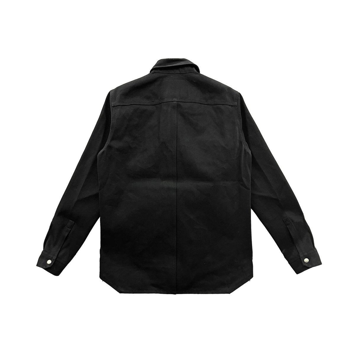 RICK OWENS DRKSHDW Overdyed Foil Stretch Dnim Jumbo Outershirt