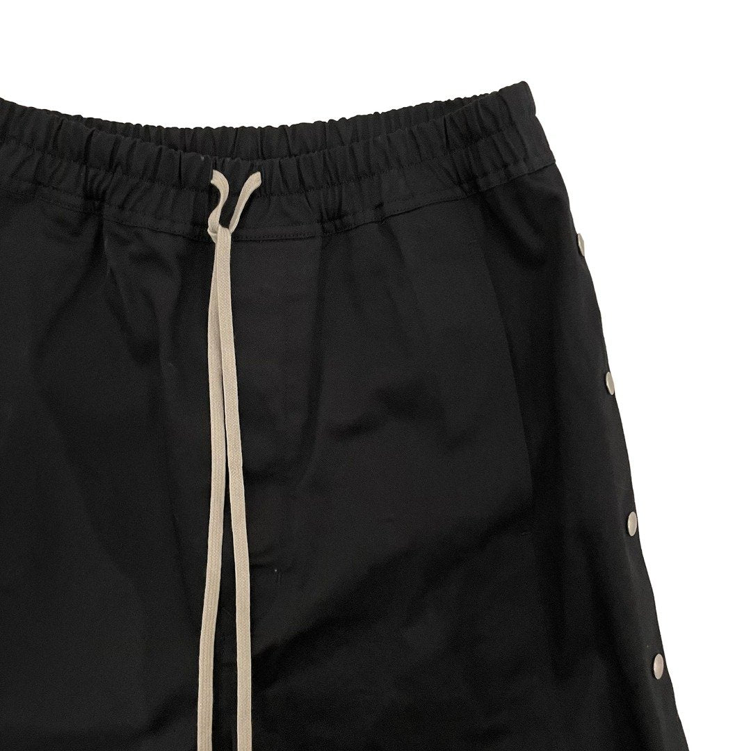 RICK OWENS DRKSHDW Side Breasted Straight Canvas Pants - SHENGLI ROAD MARKET