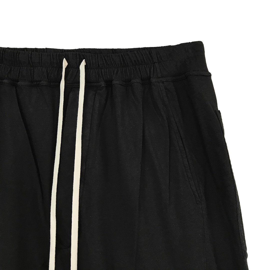 RICK OWENS DRKSHDW Split Straight Leg Pants - SHENGLI ROAD MARKET