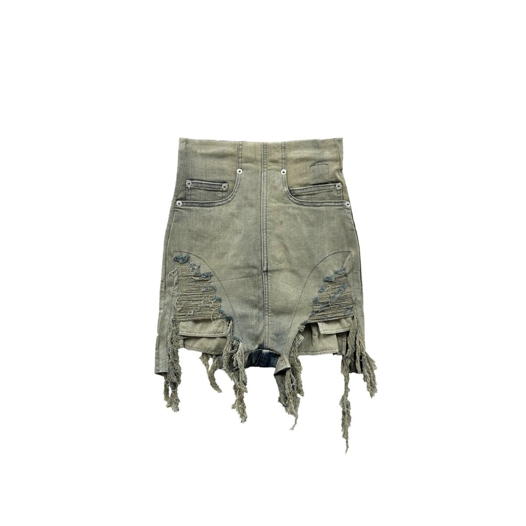 RICK OWENS DRKSHDW SS24 スカイデニムショートパンツ – SHENGLI ROAD