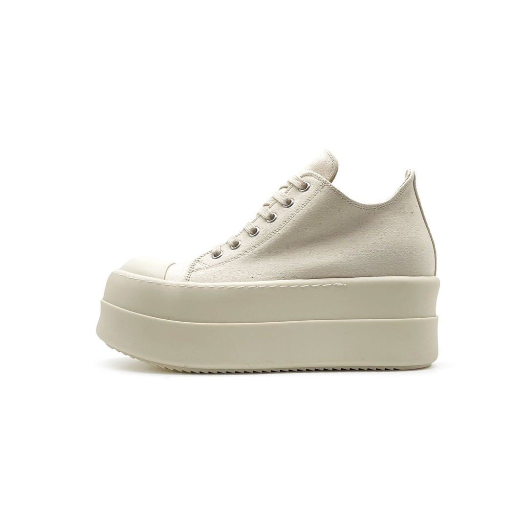 RICK OWENS DRKSHDW SS24 Lido Double Bumper Low Top Sneaker - SHENGLI ROAD MARKET