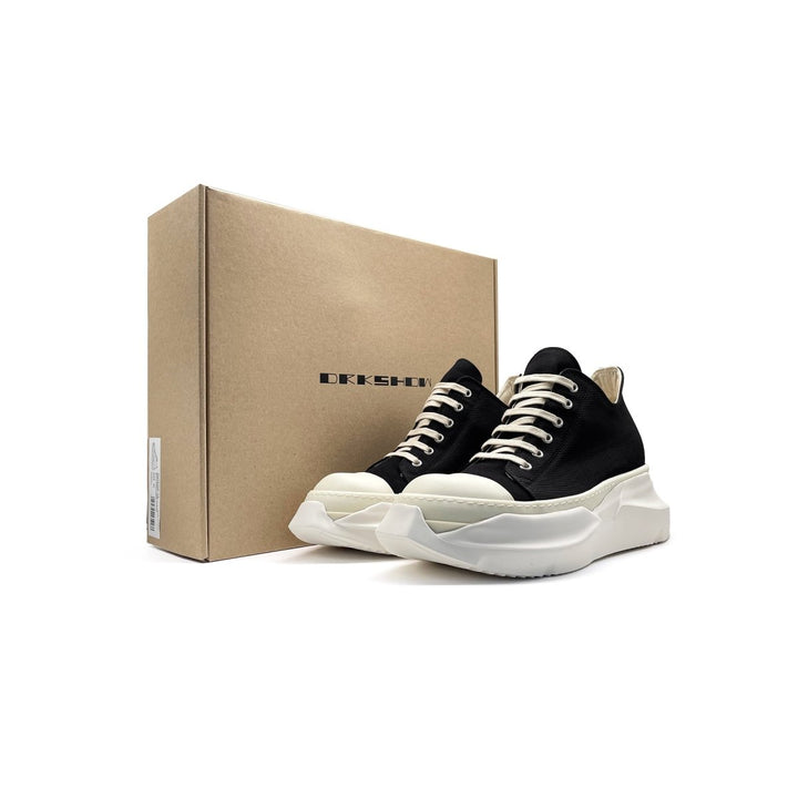 RICK OWENS DRKSHDW SS24 Men's Lido Abstract Low Top Sneaker - SHENGLI ROAD MARKET