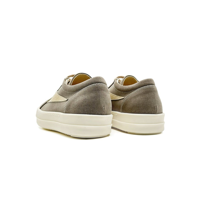 RICK OWENS DRKSHDW VANS Women's Off White Lido Vintage Low Top Sneakers - SHENGLI ROAD MARKET