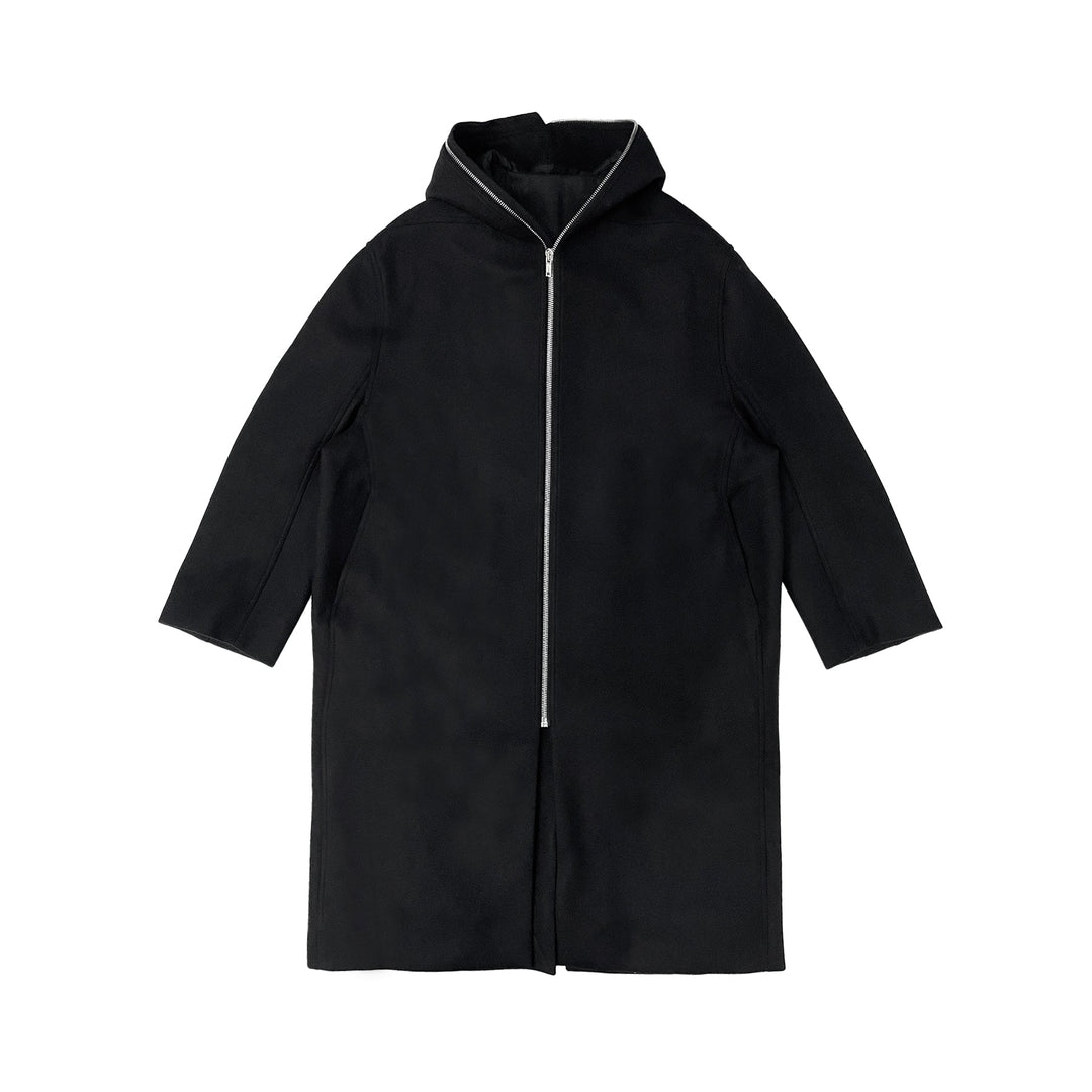 RICK OWENS Gimp Mac Woven Coat - SHENGLI ROAD MARKET