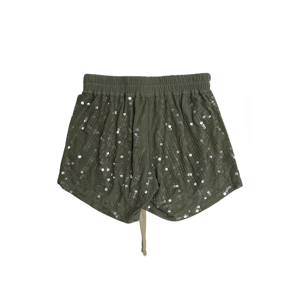 RICK OWENS Green Temple Boxers - SHENGLI ROAD MARKET