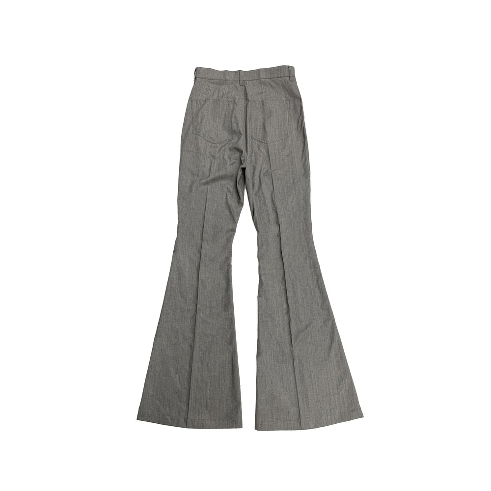 RICK OWENS Grey Temple Bolan Bootcut - SHENGLI ROAD MARKET