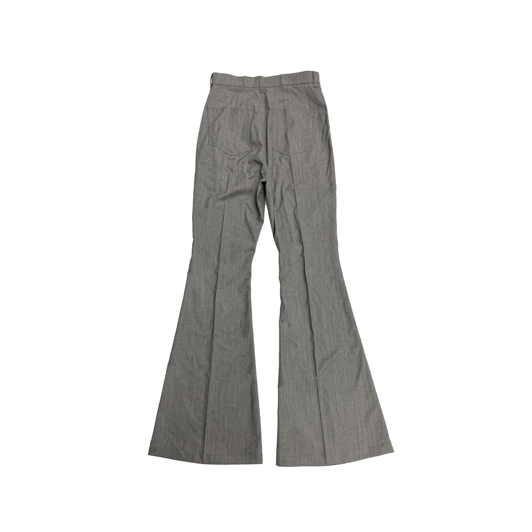 RICK OWENS Grey Temple Bolan Bootcut - SHENGLI ROAD MARKET