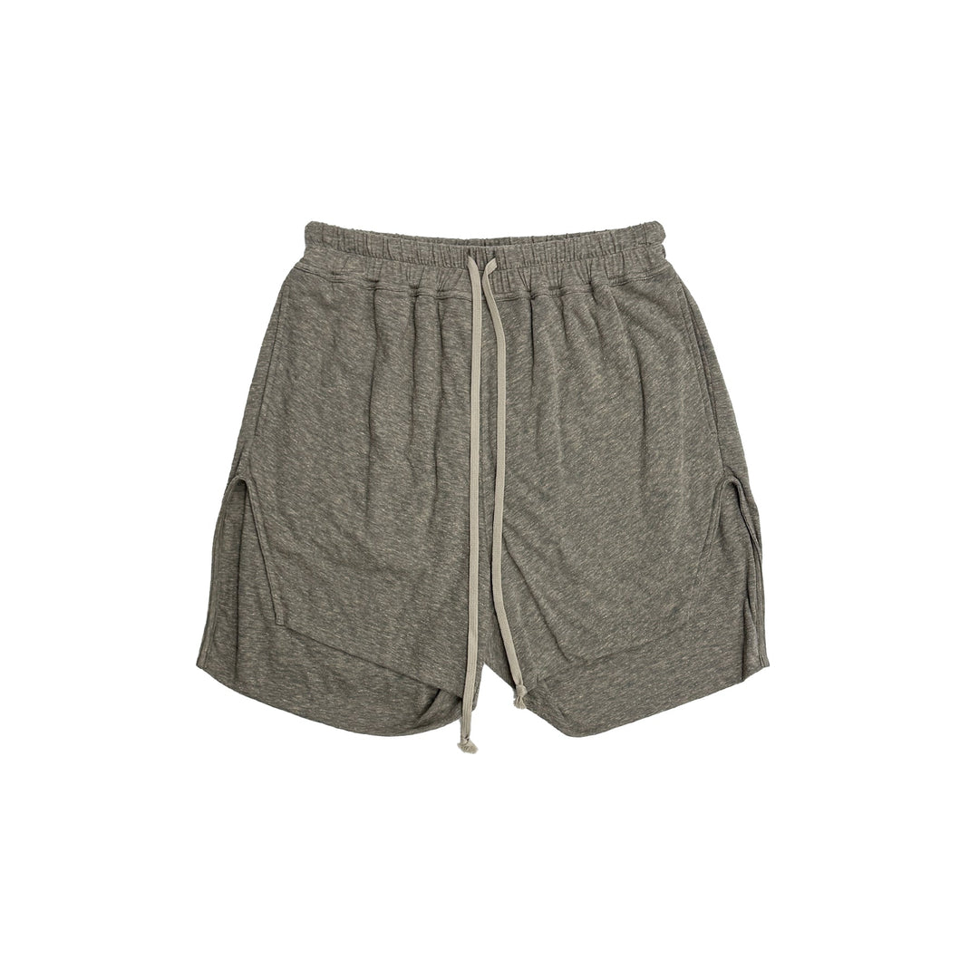 RICK OWENS Grey Temple Dbl Boxers - SHENGLI ROAD MARKET
