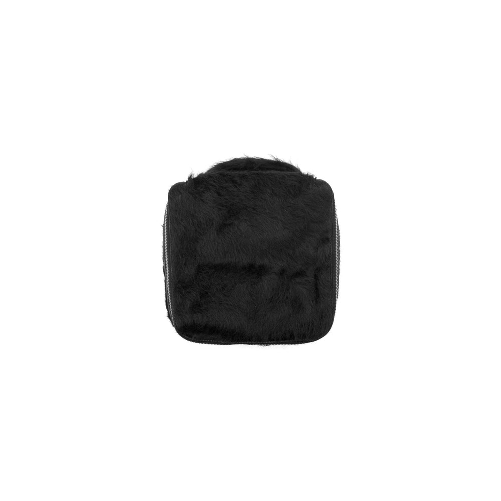 Rick Owens Large Real Fur Black Beauty Case - SHENGLI ROAD MARKET