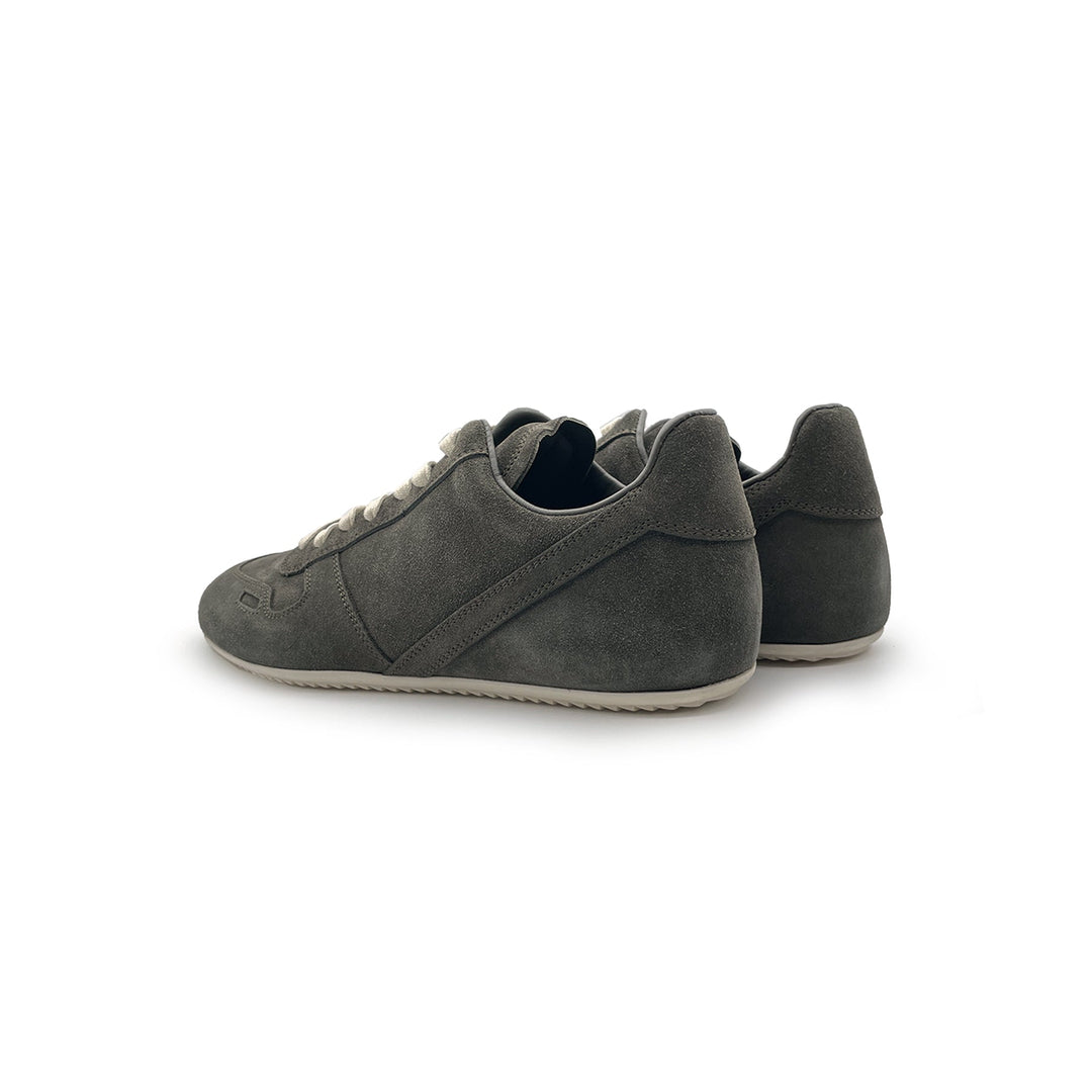Rick Owens Minimal Sneaks Suede Low-Top Sneakers - SHENGLI ROAD MARKET