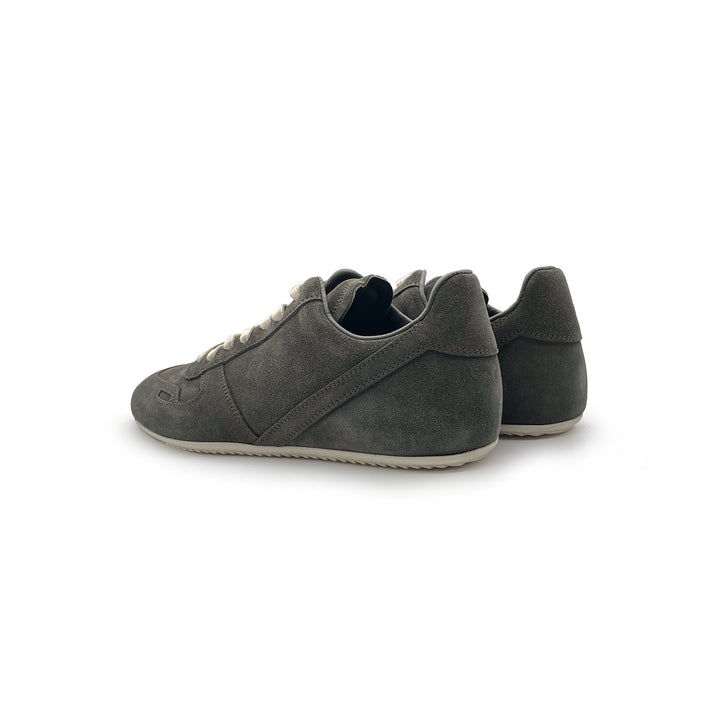 Rick Owens Minimal Sneaks Suede Low-Top Sneakers - SHENGLI ROAD MARKET