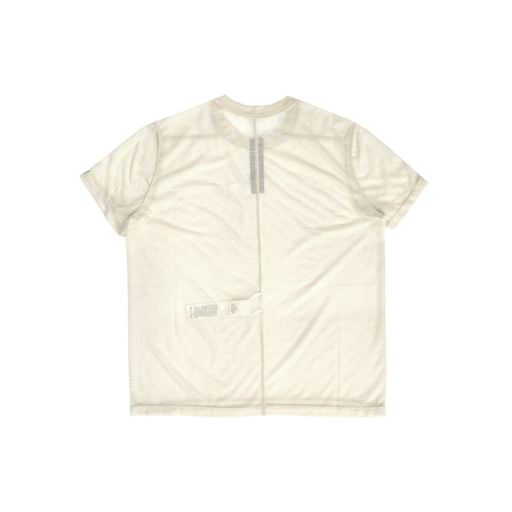 RICK OWENS Off White Short Level T Shirt - SHENGLI ROAD MARKET