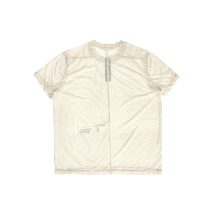 RICK OWENS Off White Short Level T Shirt - SHENGLI ROAD MARKET