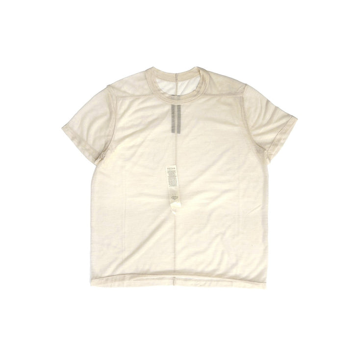 RICK OWENS Off White Short Level T Shirt - SHENGLI ROAD MARKET