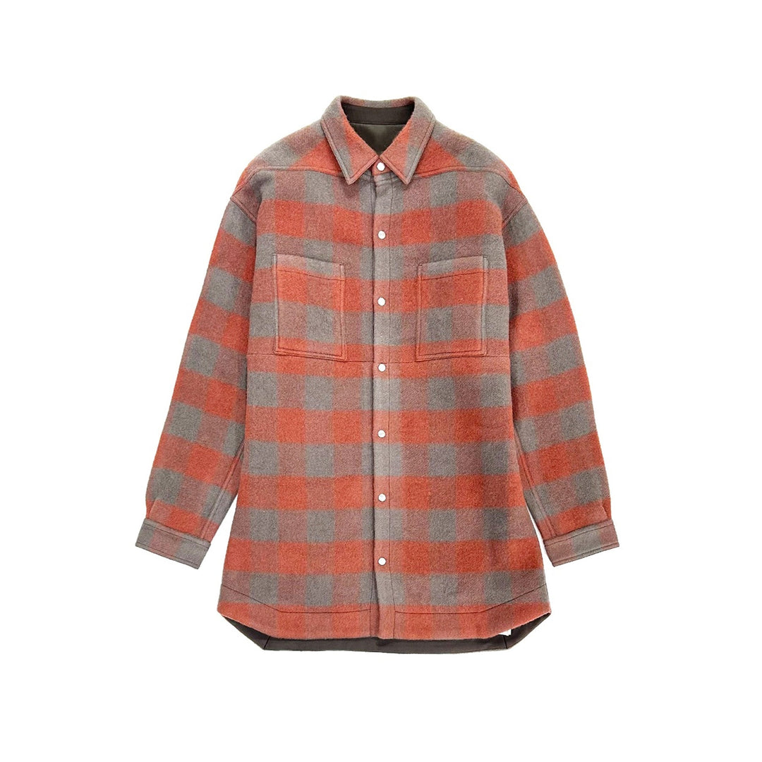 RICK OWENS Oversized Outershirt Woven Jacket - SHENGLI ROAD MARKET