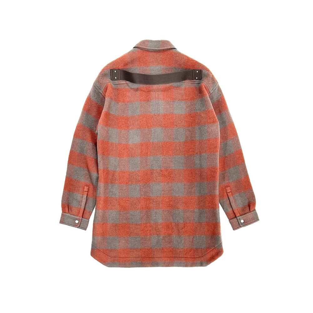 RICK OWENS Oversized Outershirt Woven Jacket - SHENGLI ROAD MARKET