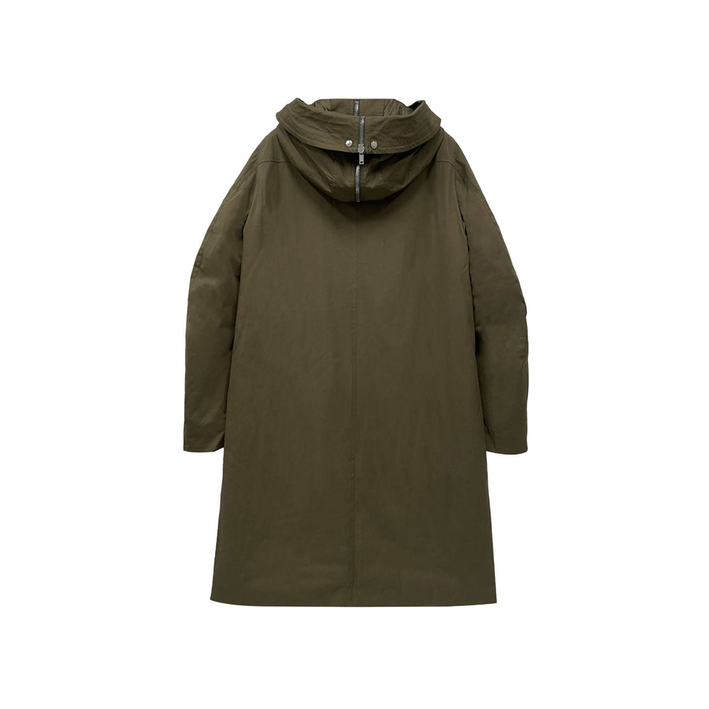 RICK OWENS Padded Hooded Cotton Parka Jacket - SHENGLI ROAD MARKET
