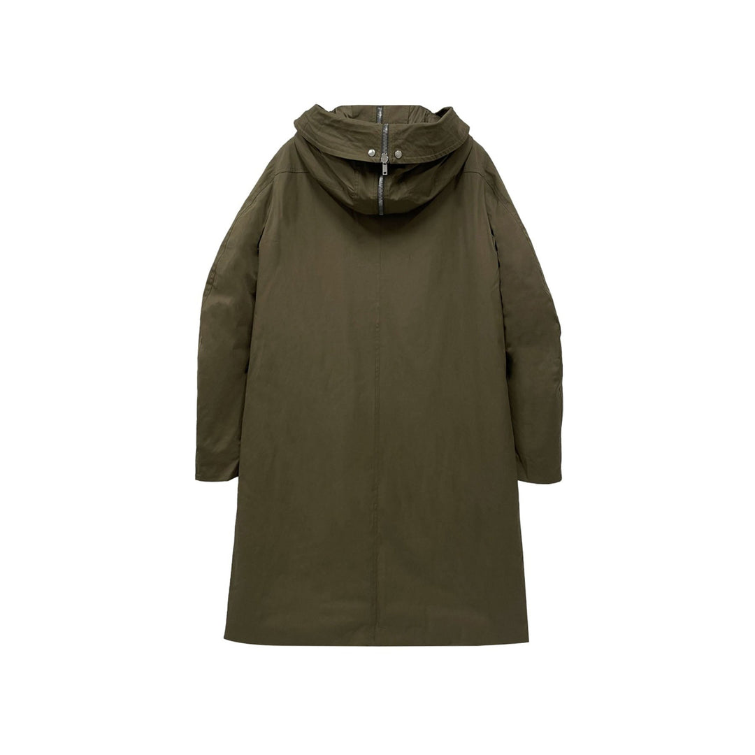RICK OWENS Padded Hooded Cotton Parka Jacket - SHENGLI ROAD MARKET