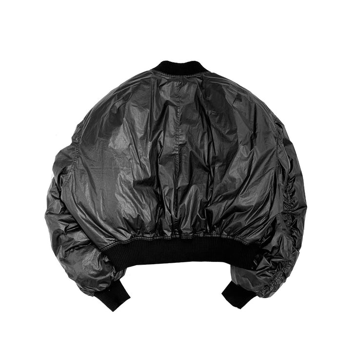 RICK OWENS Secchia Flight Woven Down Bomber Jacket - SHENGLI ROAD MARKET