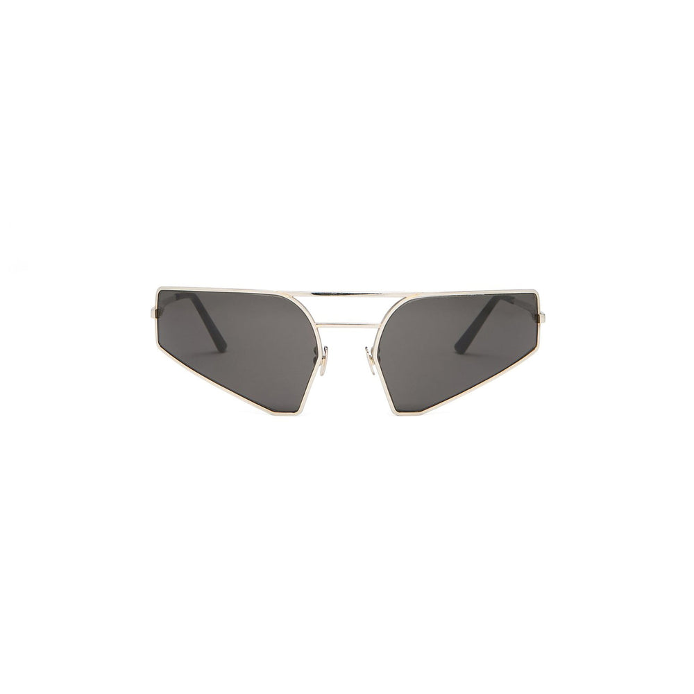 RICK OWENS Silver Sunglasses Prong - SHENGLI ROAD MARKET