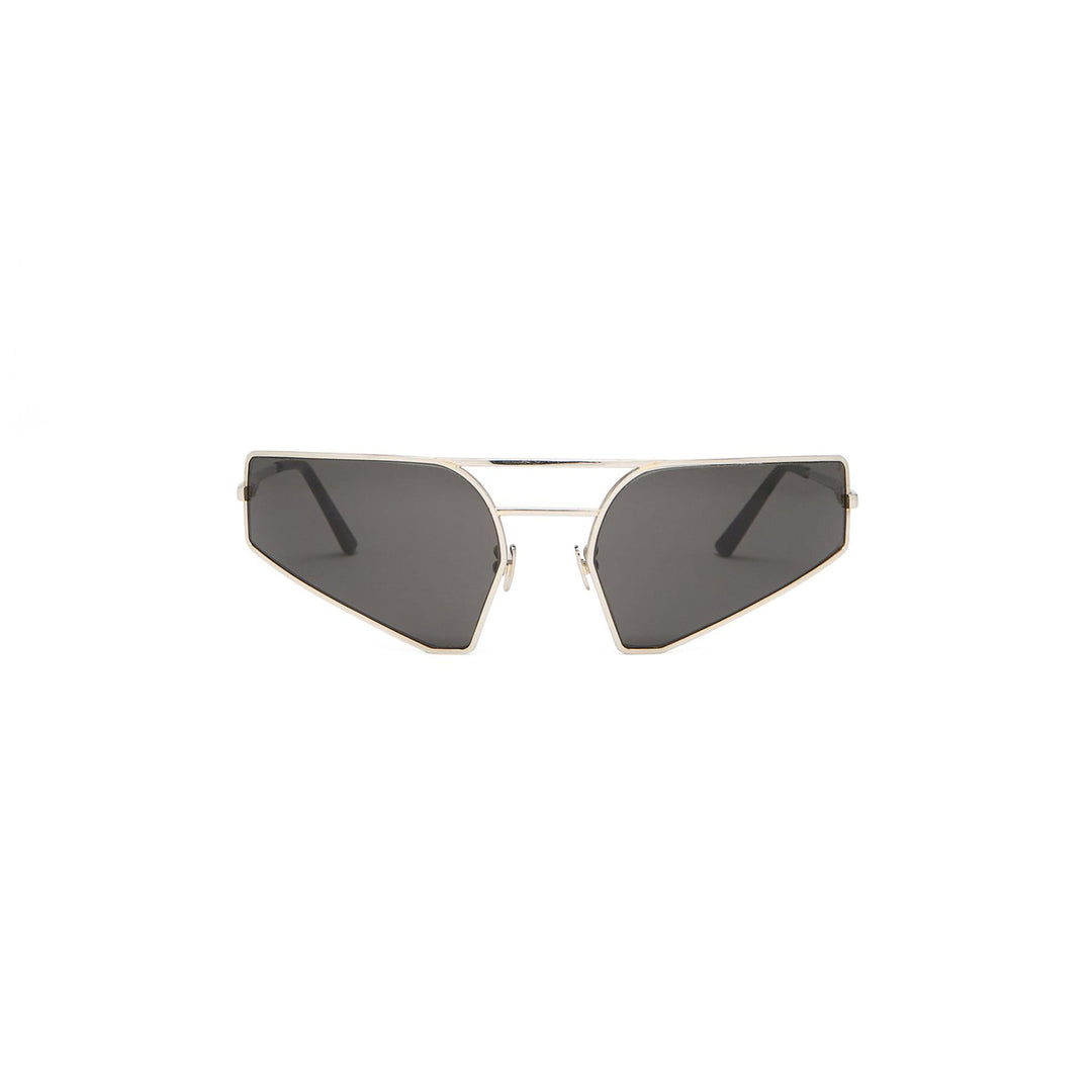 RICK OWENS Silver Sunglasses Prong - SHENGLI ROAD MARKET
