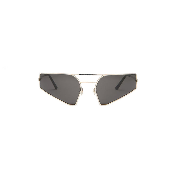 RICK OWENS Silver Sunglasses Prong - SHENGLI ROAD MARKET