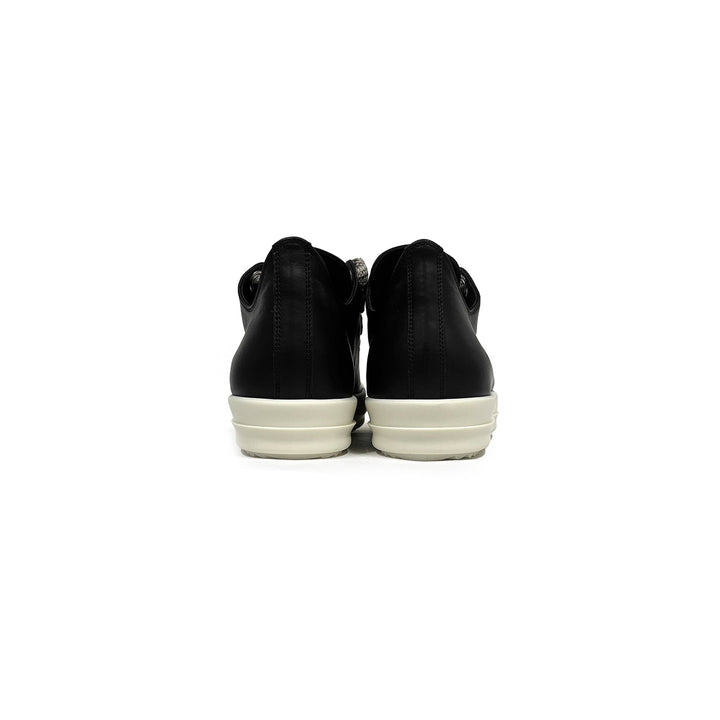 RICK OWENS Temple Jumbolace Leather Low Top Sneaker - SHENGLI ROAD MARKET